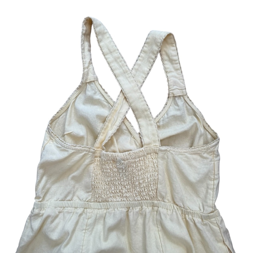 Butter Yellow Universal Thread Linen Blend Maxi Dress Medium‎ - Picture 7 of 10